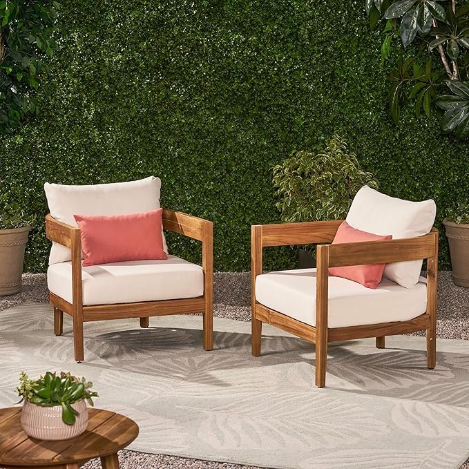 Alfy Outdoor Club Chair with Cushions
